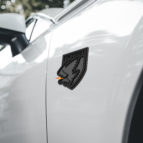 Freedom Bald Eagle Kotflügel-Embleme Heckklappen-Emblem 3D-Abzeichen