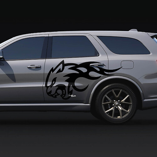 Wildcat Flame Side Decal Vinyl-Aufkleber für Dodge Durango