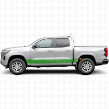 Gestufte Schlitz-Tür- und Schwellerstreifen aus Vinyl für Chevrolet Colorado 3. Generation 2023-2026_6