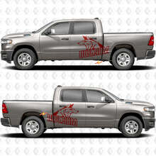 Awesome Wolf Seitentür Vinylaufkleber Abziehbilder Grafiken 2 3