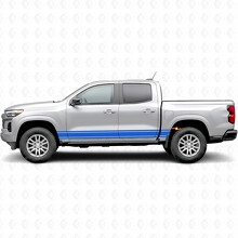 Schmale Akzent-Türen- und Seitenbettrennstreifen aus Vinyl für Chevrolet Colorado 3. Generation 2023-2026_5