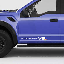 VelociRaptor V8 Seitentüren Heckklappe Pickup Aufkleber für Ford F150 2