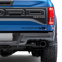 VelociRaptor V8 Seitentüren Heckklappe Pickup Aufkleber für Ford F150 4