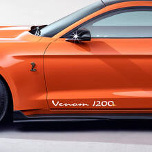 Venom 1200 Vinyl-Türaufkleber für Musclecar GT500_2