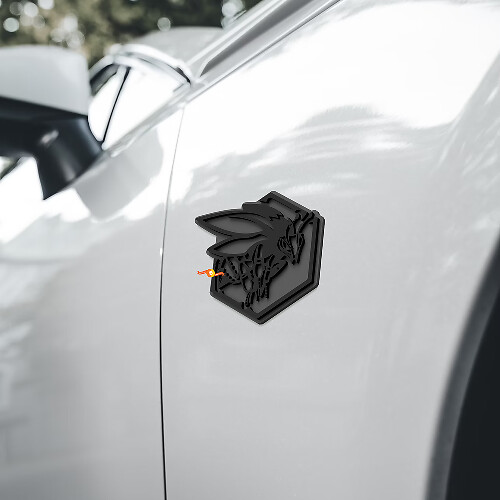 Honeycomb Bienen Kotflügel-Embleme Heckklappen-Emblem 3D Abzeichen