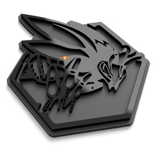 Honeycomb Bienen Kotflügel-Embleme Heckklappen-Emblem 3D Abzeichen 5