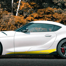 Seitenschweller-Streifen Vinyl-Aufkleber für Toyota Supra MKV A90 A91_3