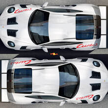 Turbo S Style Front- und hinteres Kotflügel-Quarter-Panel Vinyl-Aufkleber-Set für Porsche 911_3