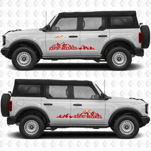 Seitentür 4x4 Offroad Vinyl-Aufkleber Grafiken für Musclecar Horse_2