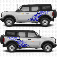 4x4 Offroad Splash Seiten Türen Vinylaufkleber Aufkleber Grafik 3 für Musclecar horse 2