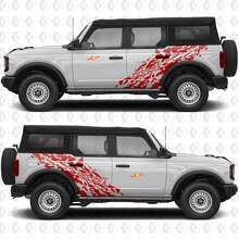4x4 Offroad Splash Seiten Türen Vinylaufkleber Aufkleber Grafik 3 für Musclecar horse 3