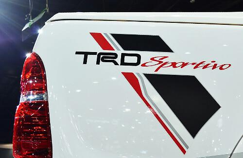 TRD Sportivo Heckseitiger Aufklebersatz für Toyota Hilux Vigo SR5 2005-2014