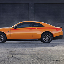 Sixpack Seitliche Streifen für Kotflügel aus Vinyl-Aufkleber für Dodge Charger 3