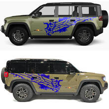 Military Star Splash Seiten Türen Vinyl Aufkleber für Jeep Recon 2