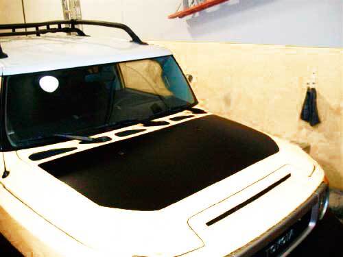 Toyota FJ Cruiser Wrap Hood Blackout Aufkleber Aufkleber