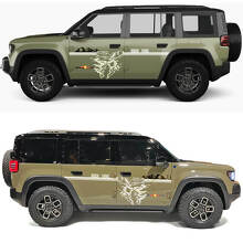 Sunset Canyon Rock Trac Seitentüren Vinyl-Aufkleber für Jeep Recon 2