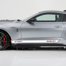 GT500 Shelby Schweller-Aufkleber für Ford Mustang 2