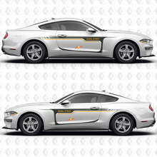 S550 Classic Muscle Car Streifen Seitentüren Vinylaufkleber Sticker für Ford Mustang 2