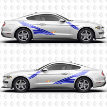 Forward Slash Seitentüren Vinyl-Aufkleber Grafiken für Musclecar Musclecarmodel 2