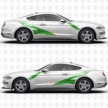 S550 Mach 1 Forward Slash Design Seitentüren Vinylaufkleber für Ford Mustang 3