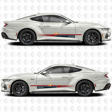 Racing-Look-Streifen Seiten Tür Vinyl-Aufkleber Grafiken für Musclecar Musclecar-Modell 2