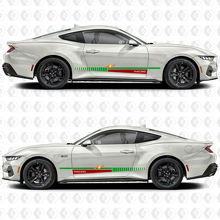 Racing-Look-Streifen Seiten Tür Vinyl-Aufkleber Grafiken für Musclecar Musclecar-Modell 3