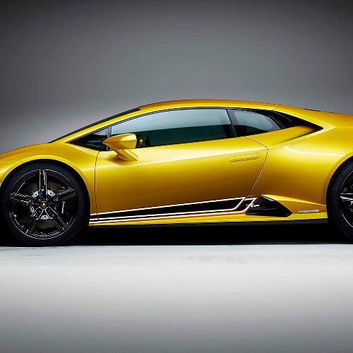 Linienstreifen Seitentür Schweller Vinyl Aufkleber Sticker für Lamborghini Huracan Evo