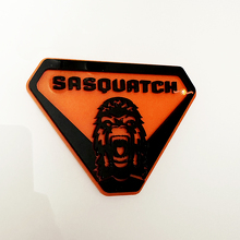 Sasquatch Yeti Kotflügelplaketten Heckklappenemblem 3D Plakette 4