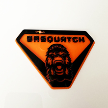 Sasquatch Yeti Kotflügelplaketten Heckklappenemblem 3D Plakette 7