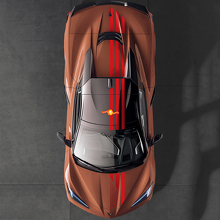 US-Flaggenstreifen-Kit Aufkleber für Chevrolet Corvette C8 3