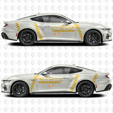 Industrial Line Seitentür Vinyl Aufkleber Sticker Grafiken für Musclecar Musclecarmodel GT_2