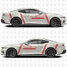 Industrial Line Seitentür Vinyl Aufkleber Sticker Grafiken für Musclecar Musclecarmodel GT_3