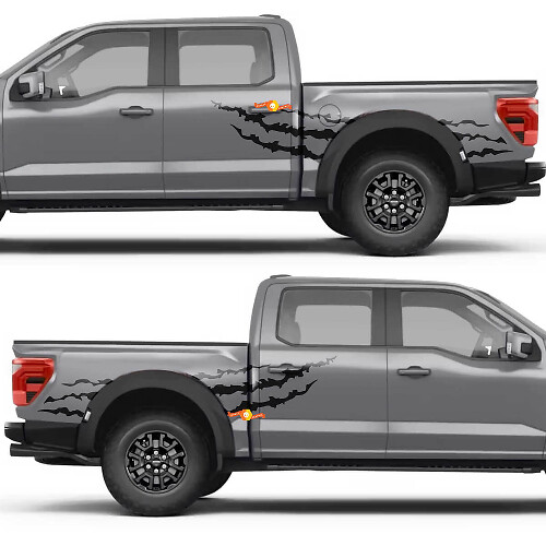 Claw Marks Side Doors Rear Fender Vinyl Decal Sticker for Ford F-150