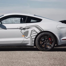 Cobra Side Decals Stickers for Ford Mustang GT350 GT500 Shelby 2