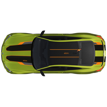 M Performance Hood Roof Trunk Stripes Vinyl Decal for BMW M4 G82 3