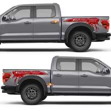 Mud Splash individuelles hinteres Seiten-Vinylaufkleber-Kit für Musclecar F-150_3