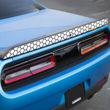 Wabengrafik Spoiler Vinyl-Aufkleber für Dodge Challenger 3