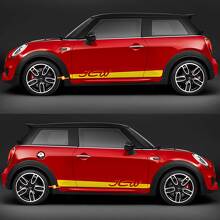 JCW Seitentür-Streifen Grafikaufkleber Aufkleber für Mini Cooper F56 2