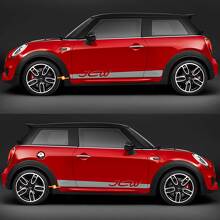 JCW Seitentür-Streifen Grafikaufkleber Aufkleber für Mini Cooper F56 3