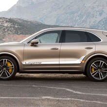 Cayenne Schriftzug Streifen Tür Seitenaufkleber Für Porsche Cayenne 3