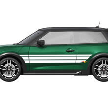 Rennstreifen Grafik Seiten Vinyl Aufkleber für Mini Cooper S 2