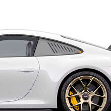 Le Mans Stil Heckseitenscheiben-Streifenaufkleber für Porsche 911 und Cayman_3