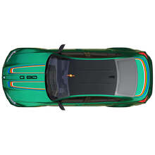 M Performance Motorhauben- und Kofferraumstreifen Vinyl-Aufkleber 2 für BMW M3 G80 2