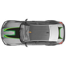 M Performance Abstraktes Grafikhauben- und Kofferraum-Vinyl-Aufkleber für BMW M3 G80 2