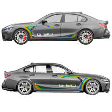 M Performance Seiten-Türstreifen Kotflügel Vinyl-Aufkleber 2 für BMW M3 G80 2