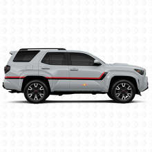 Twin Stripes Türseiten-Vinylaufkleber Decal für Toyota 4Runner 6. Generation 2
