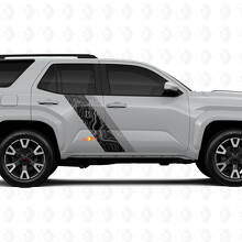 Topographische Kartenstil Türseitige Streifen Vinylaufkleber Decal Für Toyota 4Runner 6. Gen 4