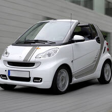 Rennstreifen Motorhaube Seiten Vinyl Aufkleber Set Für Smart 2