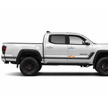 Heritage-Stil Zwillingsstreifen Seiten-Vinylaufkleber Decal für Tacoma 2015-2023 3