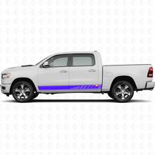 Perforierte Streifen Türseitiger Vinyl-Aufkleber Dekor für Dodge Ram 1500 2019-2024 3